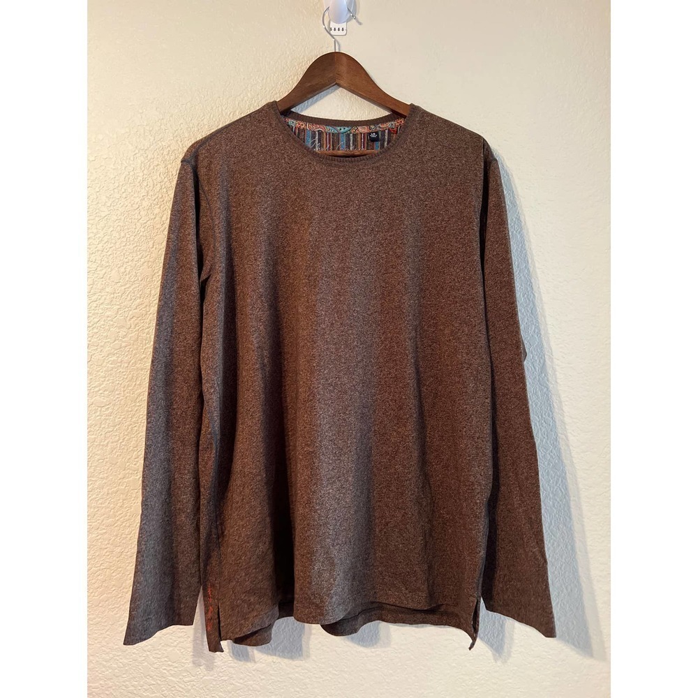 Robert Graham 100% Cotton Crewneck Shirt Sz L